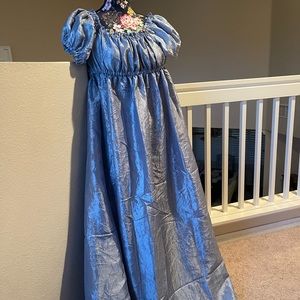 Bridgenton dress. Regency gown. Brand new never worn. Dusty Blue color.